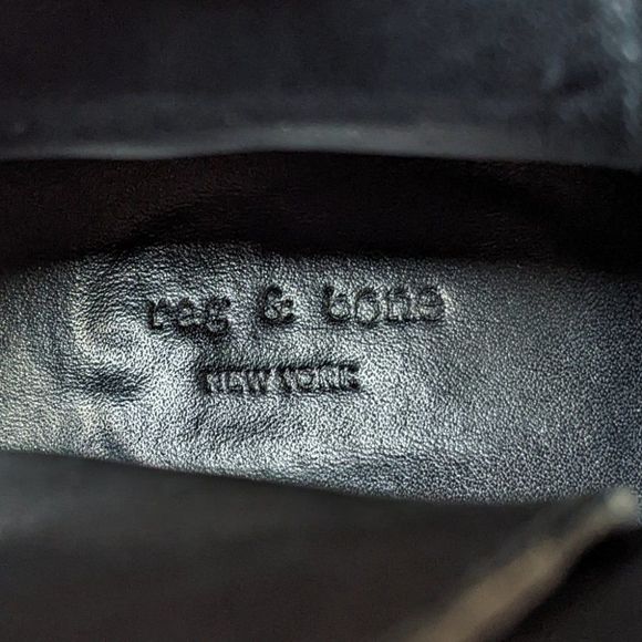 rag & bone | Harrow Boot in black leather - Picture 8 of 13